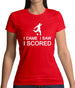 I Came I Saw I Scored Womens T-Shirt