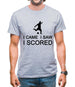 I Came I Saw I Scored Mens T-Shirt