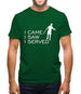 I Came I Saw I Served Mens T-Shirt