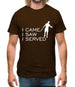 I Came I Saw I Served Mens T-Shirt