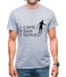 I Came I Saw I Served Mens T-Shirt