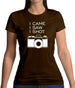 I Came I Saw I Shot Womens T-Shirt