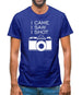 I Came I Saw I Shot Mens T-Shirt