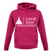 I Came I Saw I Snookered unisex hoodie