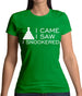 I Came I Saw I Snookered Womens T-Shirt