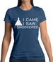 I Came I Saw I Snookered Womens T-Shirt