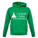 I Came I Saw I Snookered unisex hoodie