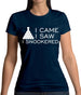 I Came I Saw I Snookered Womens T-Shirt