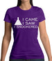 I Came I Saw I Snookered Womens T-Shirt