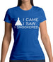 I Came I Saw I Snookered Womens T-Shirt