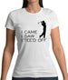 I Came I Saw I Tee'D Off Womens T-Shirt