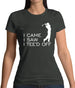 I Came I Saw I Tee'D Off Womens T-Shirt