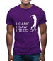 I Came I Saw I Tee'D Off Mens T-Shirt