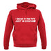 I Drive At 88Mph Just In Case unisex hoodie
