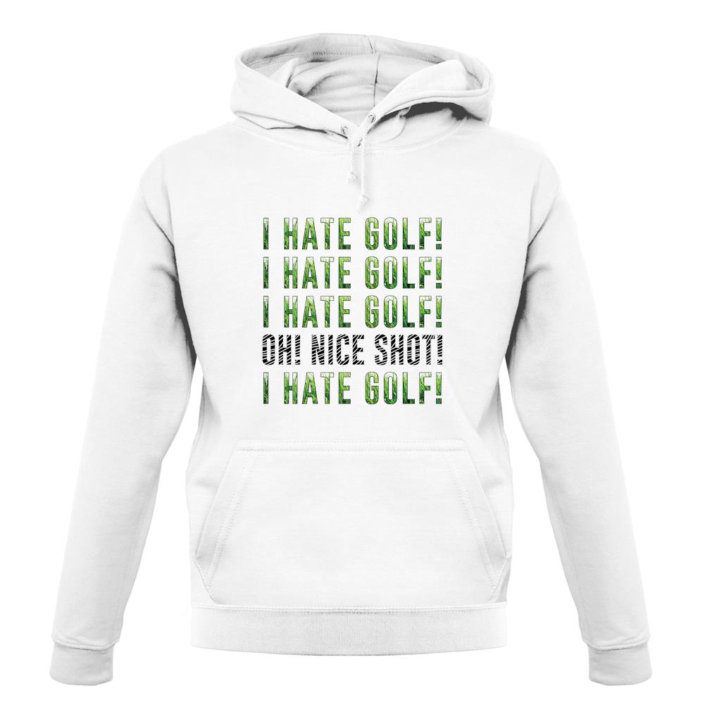 I Hate Golf unisex hoodie