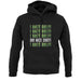 I Hate Golf unisex hoodie