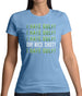 I Hate Golf Womens T-Shirt