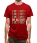 I Hate Golf Mens T-Shirt