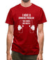 I Have A Drinking Problem - Two Hands One Mouth Mens T-Shirt