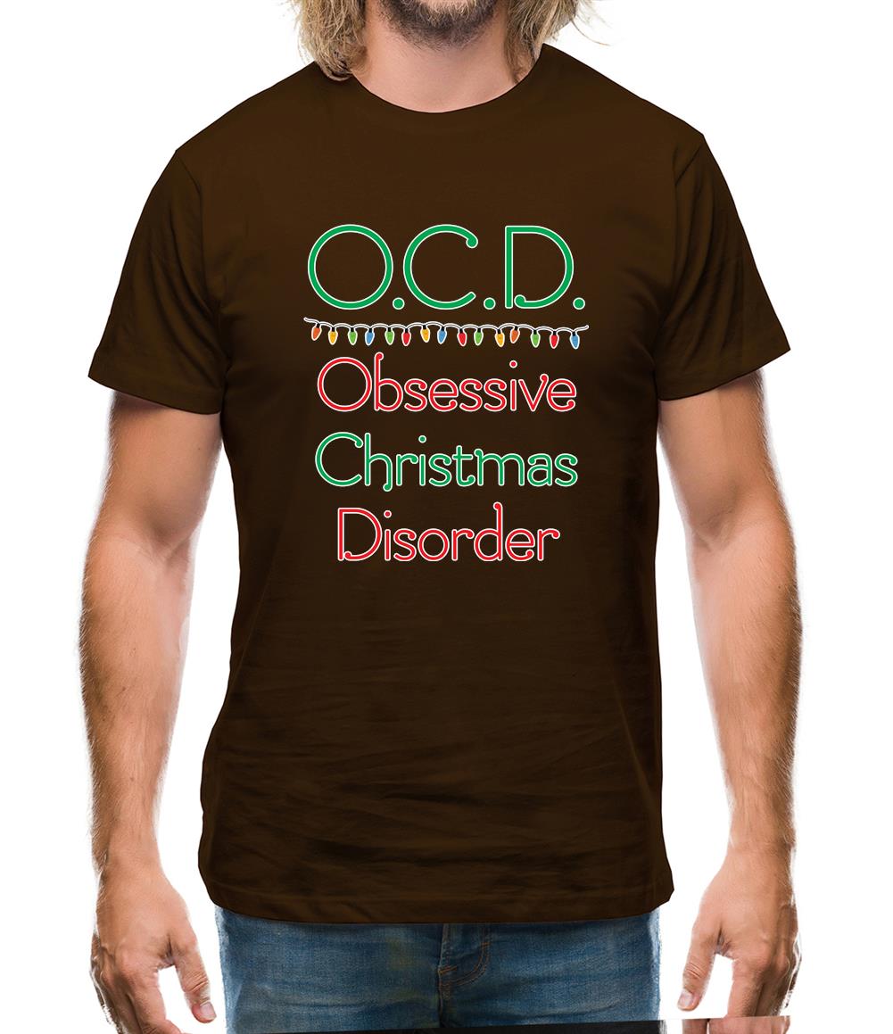 Obsessive Christmas Disorder Mens T-Shirt