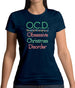 Obsessive Christmas Disorder Womens T-Shirt