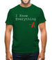 I Know Everything Mens T-Shirt