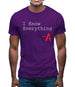 I Know Everything Mens T-Shirt