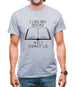 I Like Big Books Mens T-Shirt