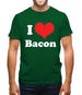 I Love Bacon Mens T-Shirt