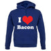 I Love Bacon unisex hoodie