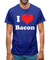 I Love Bacon Mens T-Shirt