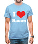 I Love Bacon Mens T-Shirt