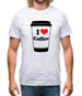 I Love Coffee Mens T-Shirt