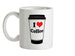 I Love Coffee Ceramic Mug
