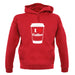 I Love Coffee unisex hoodie