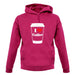 I Love Coffee unisex hoodie