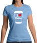 I Love Coffee Womens T-Shirt