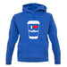 I Love Coffee unisex hoodie