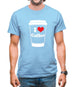 I Love Coffee Mens T-Shirt