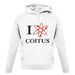 I Love Coitus unisex hoodie