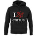 I Love Coitus unisex hoodie