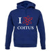 I Love Coitus unisex hoodie