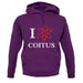 I Love Coitus unisex hoodie