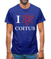 I Love Coitus Mens T-Shirt