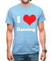 I Love Dancing Mens T-Shirt