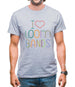 I Love Loom Bands Mens T-Shirt