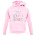 I Love Loom Bands unisex hoodie