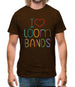 I Love Loom Bands Mens T-Shirt