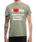 I Love My American Cocker Spaniel Mens T-Shirt