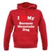 I Love My Bernese Mountain Dog unisex hoodie